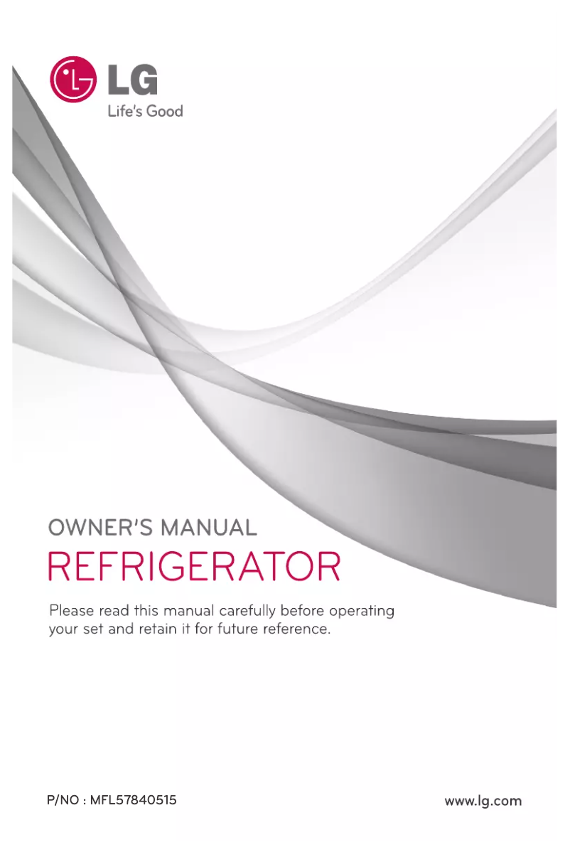 Page 1 de la notice Manuel utilisateur LG GL-318P4