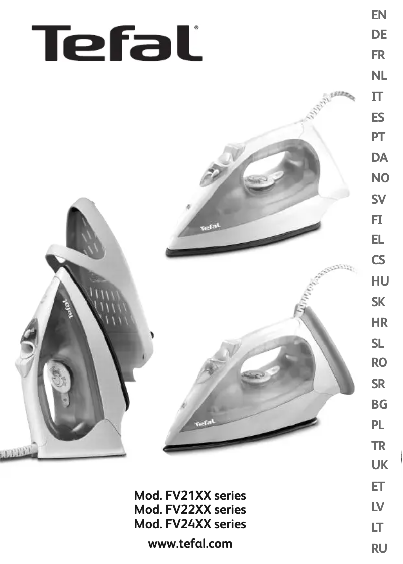 Image de la première page du manuel de l'appareil Prima 15 FV2115E0