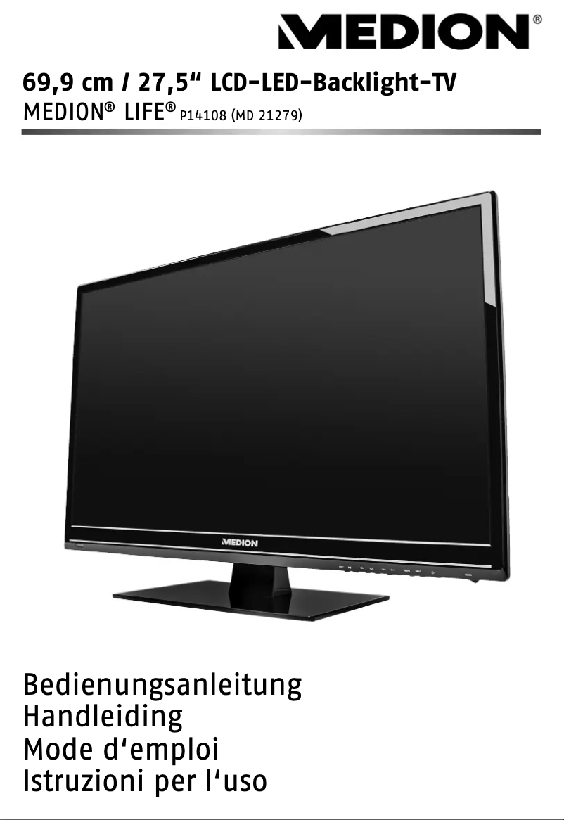 Page n°1 - Manuel utilisateur Medion LIFE P14108 (MD 21279)