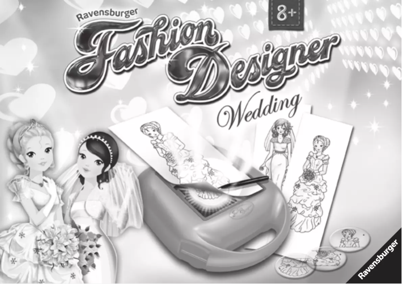 Page 1 de la notice Manuel utilisateur Ravensburger Fashion Designer Wedding
