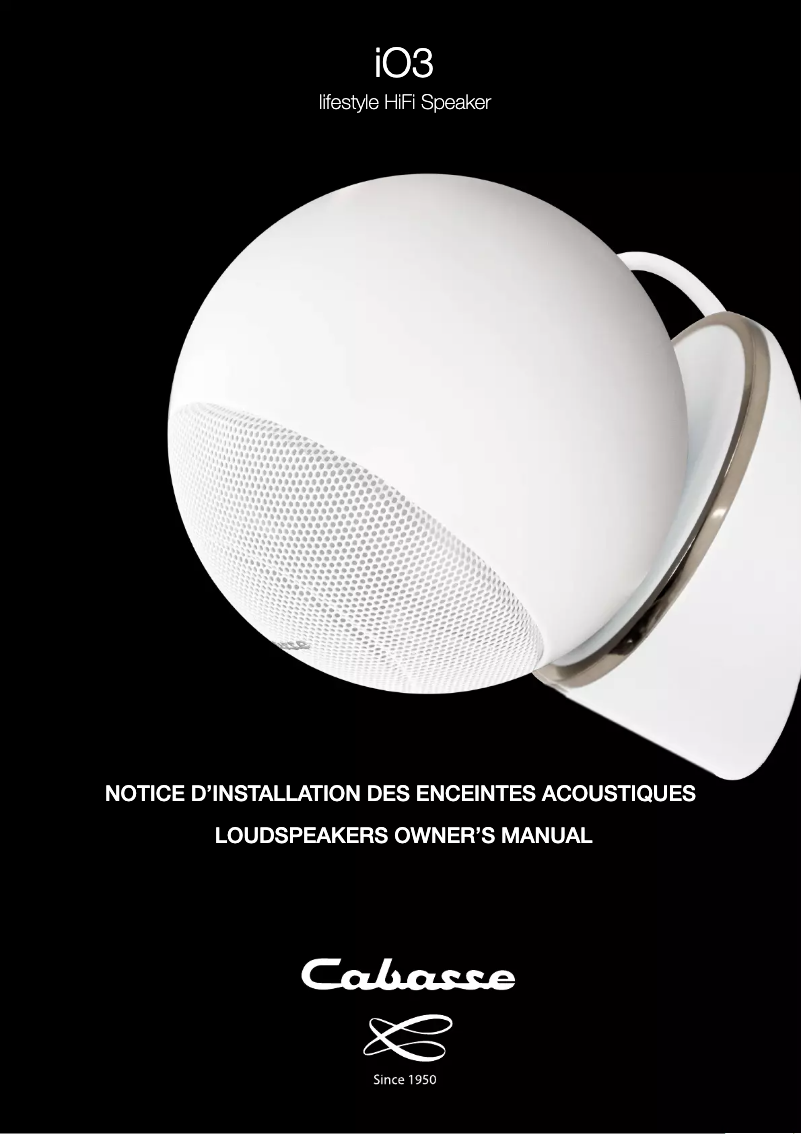 Image de la première page du manuel de l'appareil Santorin 25