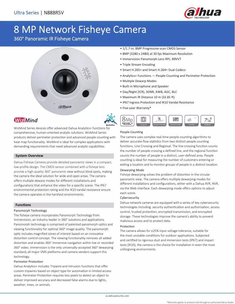 Image de la première page du manuel de l'appareil N88BR5V