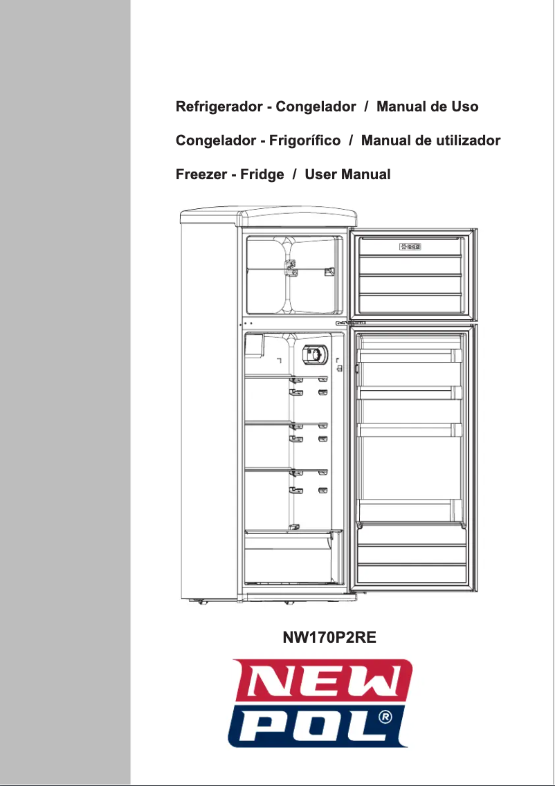 Page n°1 - Manuel utilisateur New Pol NW170P2RE