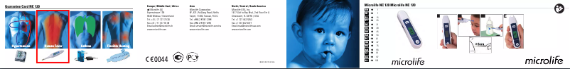 Page n°1 - Manuel utilisateur Microlife NC 120