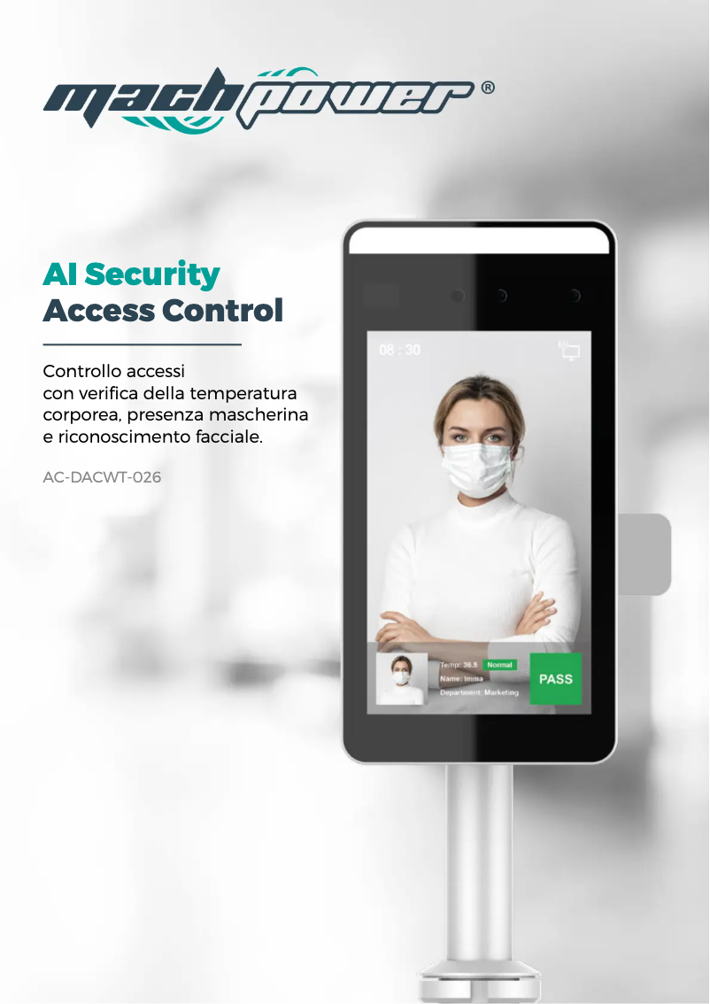 Image de la première page du manuel de l'appareil AC-DACWT-026