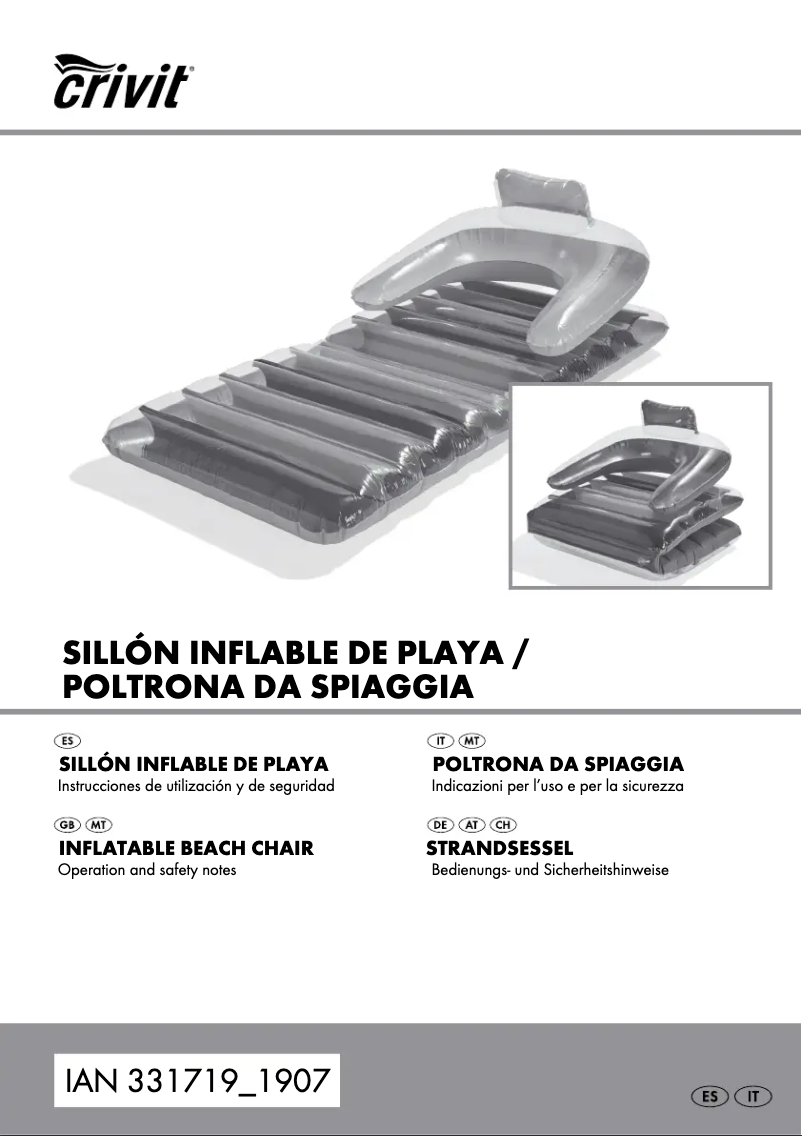 Image de la première page du manuel de l'appareil IAN 331719