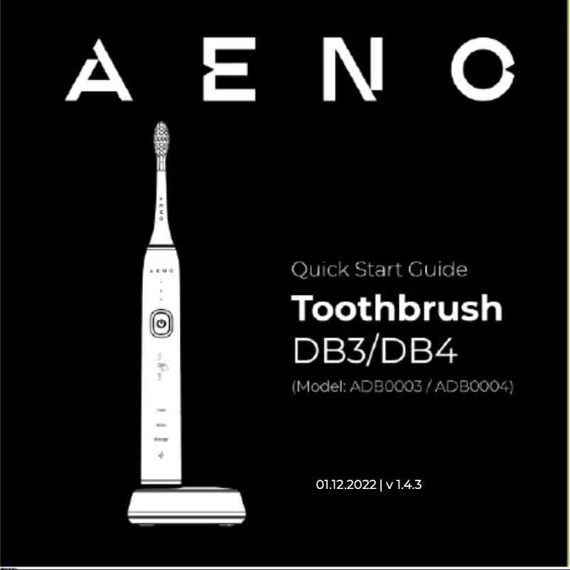 Image de la première page du manuel de l'appareil DB3