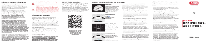 Imagen de la primera página del manual del dispositivo Viantor QUIN