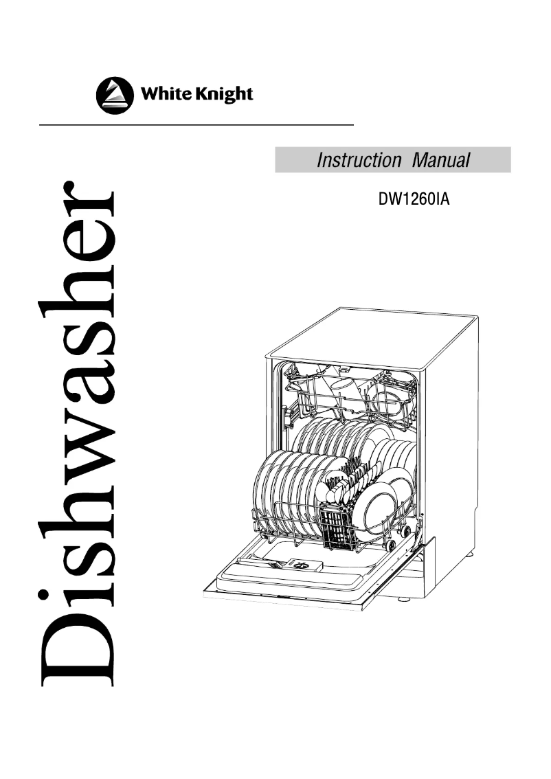 Image de la première page du manuel de l'appareil DW1260IA