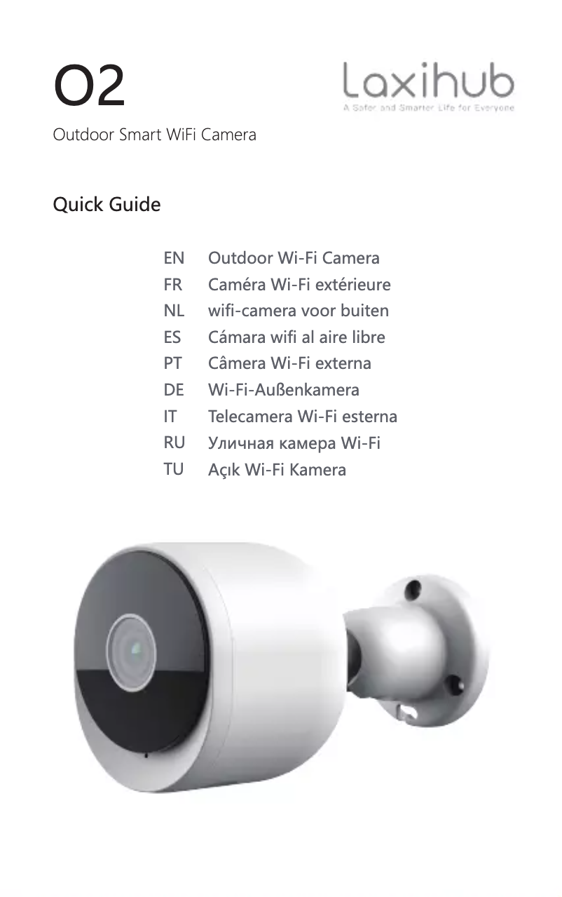 Page n°1 - Manuel utilisateur Laxihub O2