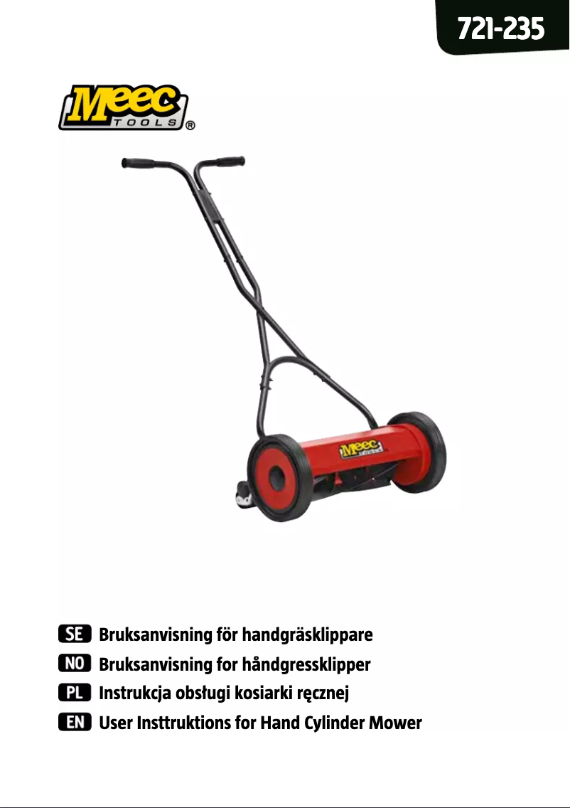 Page n°1 - Manuel utilisateur Meec Tools 721-235