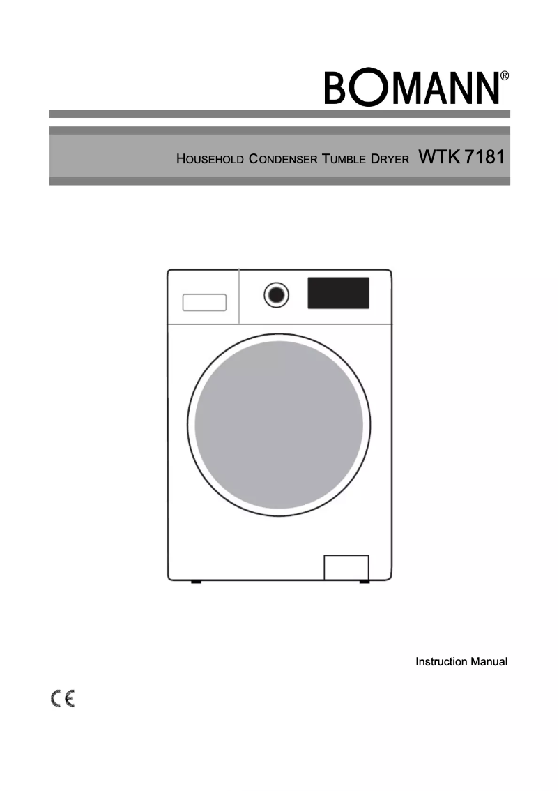 Page 1 de la notice Manuel utilisateur Bomann 771810