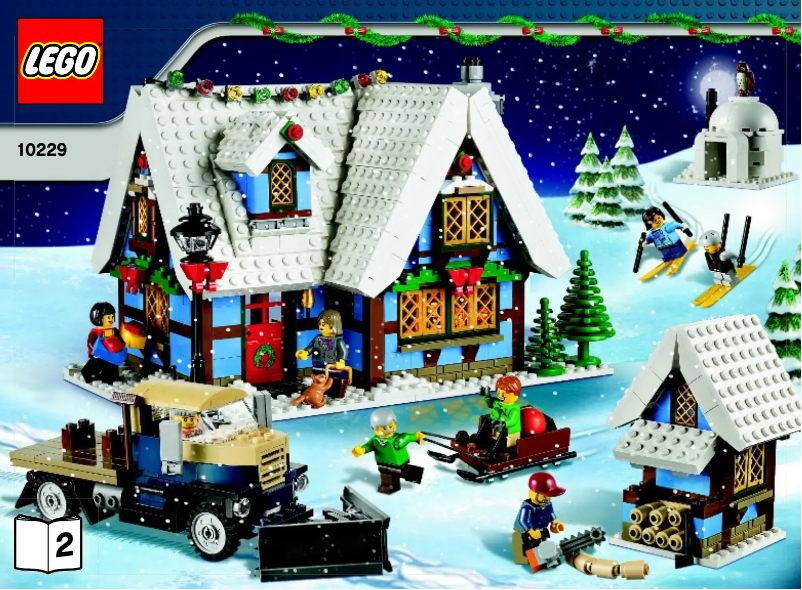 Page 1 de la notice Manuel utilisateur Lego Winter Village Cottage