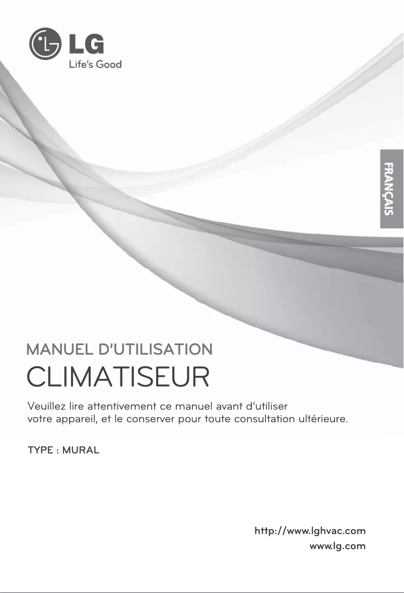 Image de la première page du manuel de l'appareil LSU306HV