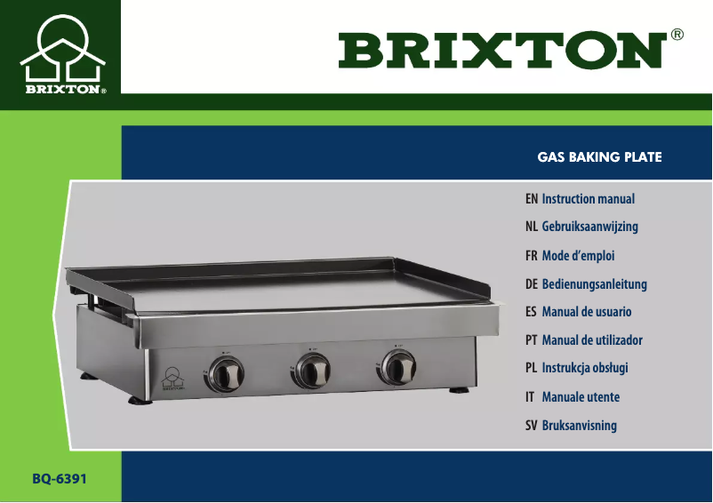 Page 1 de la notice Manuel utilisateur TriStar BQ-6391