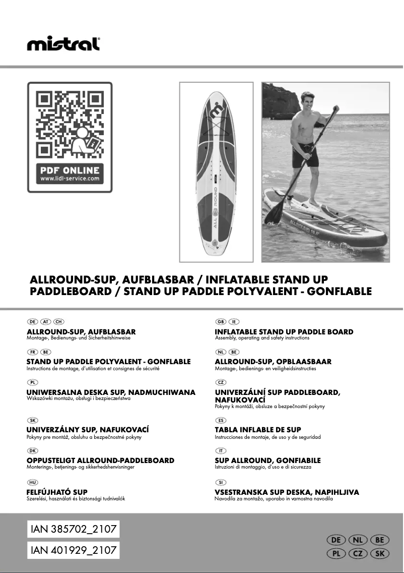 Image de la première page du manuel de l'appareil HG06954