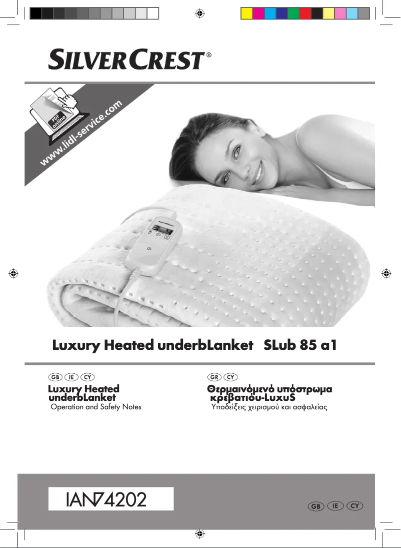 Page n°1 - Manuel utilisateur SilverCrest SLUB 85 A1