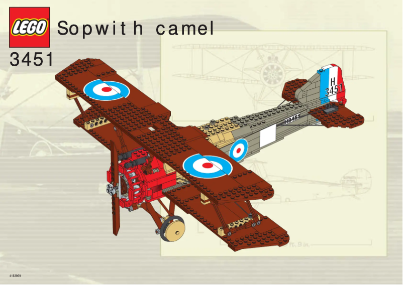 Page n°1 - Manuel utilisateur Lego SOPHWITH CAMEL