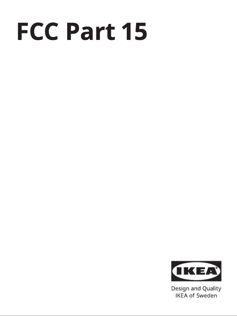Page 1 de la notice Manuel utilisateur Ikea SOLHETTA 905.484.20