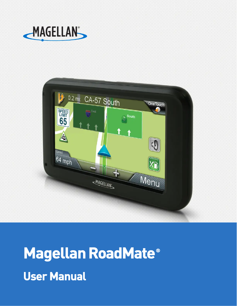 Page n°1 - Manuel utilisateur Magellan RoadMate 5322-LM