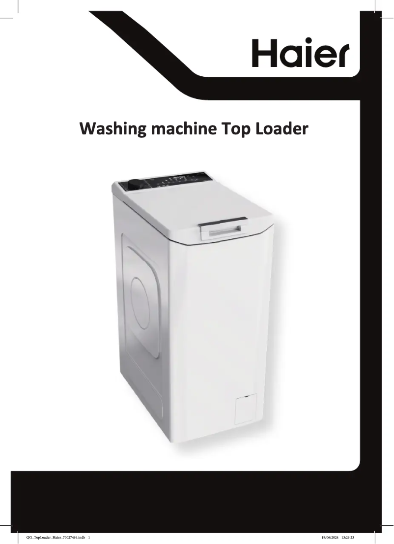 Page 1 de la notice Manuel utilisateur Haier THASNQ286TM5-S