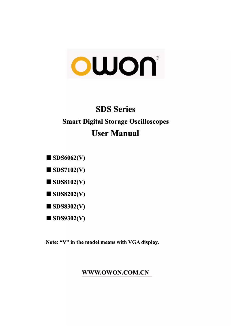 Page 1 de la notice Manuel utilisateur Batronix SDS7102V