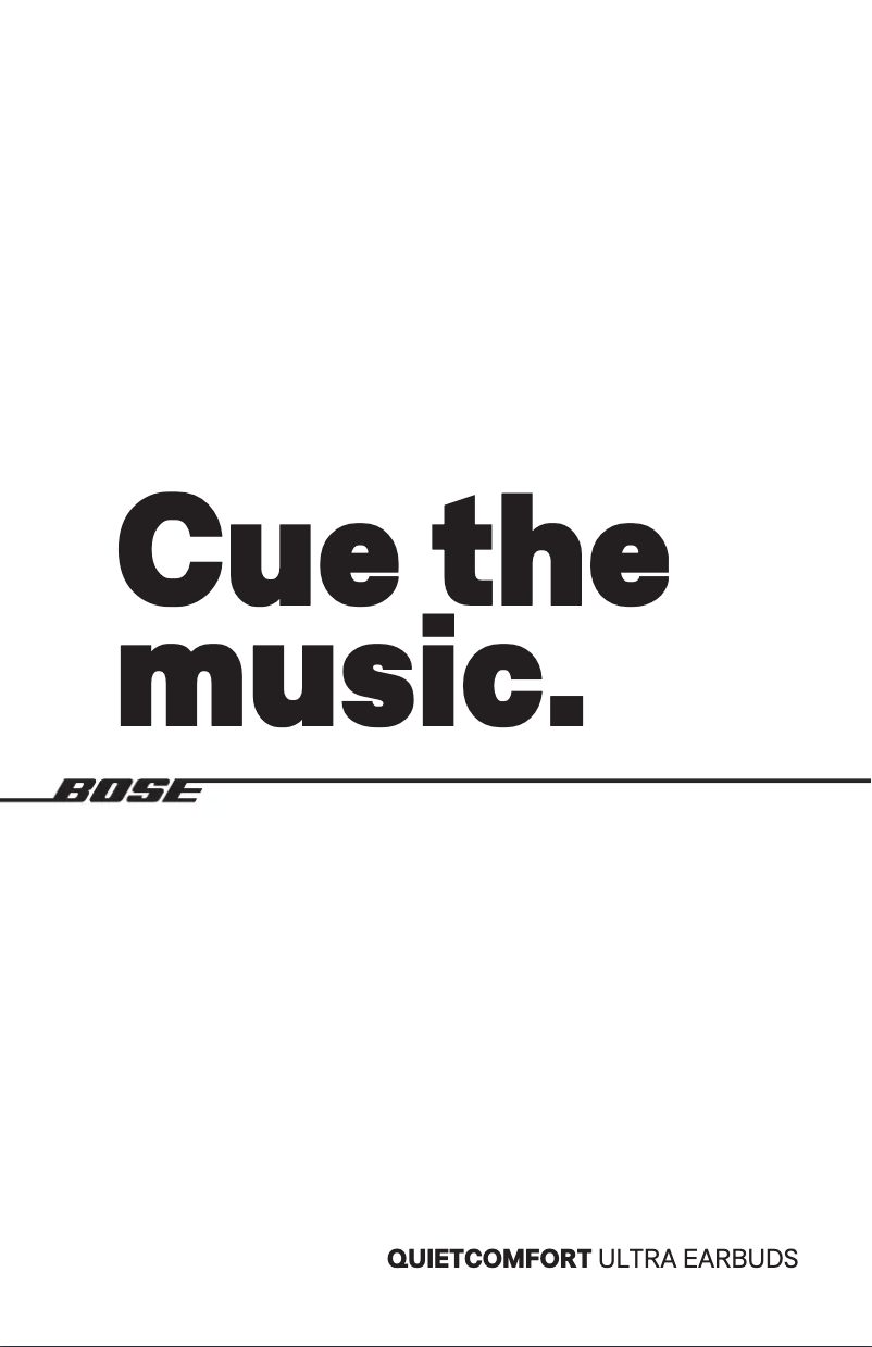 Image de la première page du manuel de l'appareil QuietComfort Ultra Headphones
