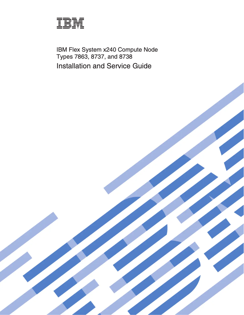 Image de la première page du manuel de l'appareil PureFlex System x240