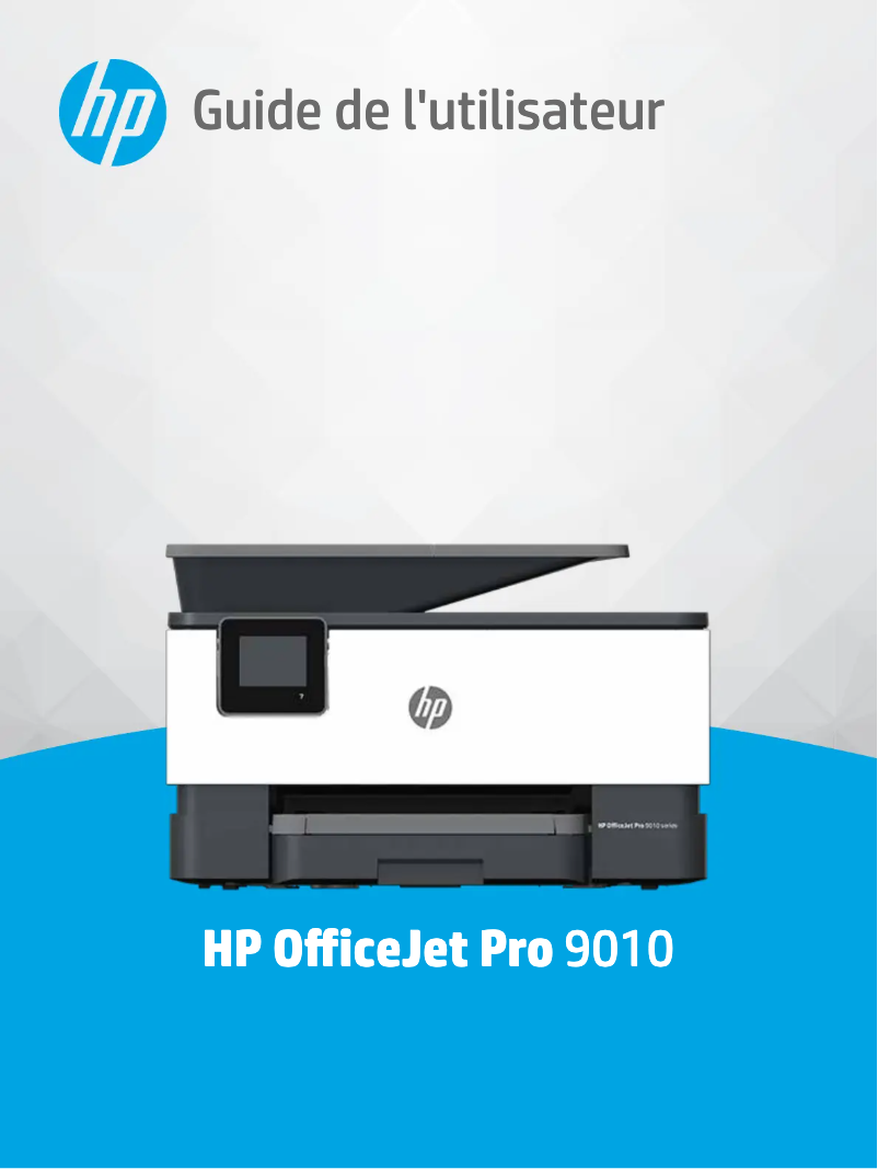 Page 1 de la notice Manuel utilisateur HP OfficeJet Pro 9015