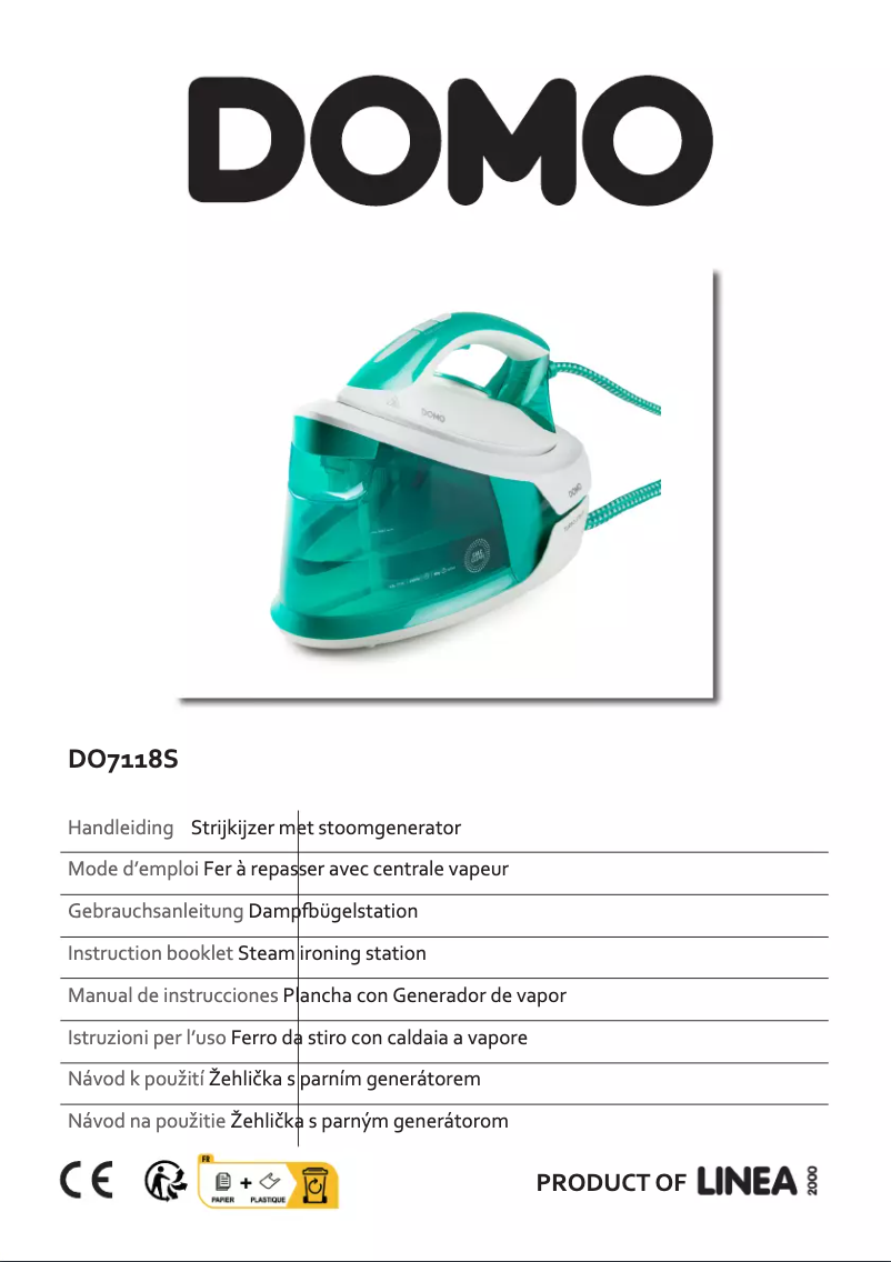 Page 1 de la notice Manuel utilisateur Domo DO7118S