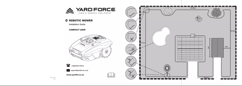 Image de la première page du manuel de l'appareil Compact 280R