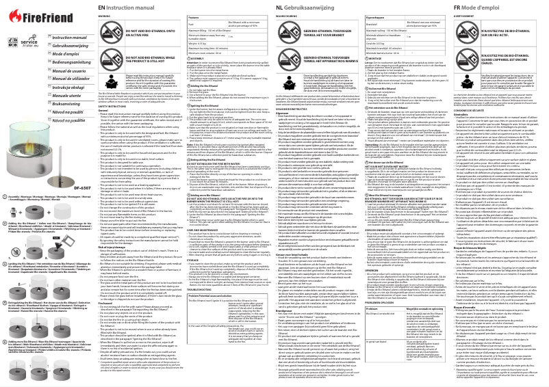 Page 1 de la notice Manuel utilisateur TriStar DF-6507