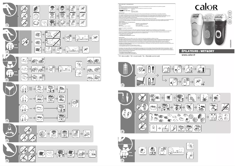 Page 1 de la notice Manuel utilisateur Calor Aquasoft EP4930