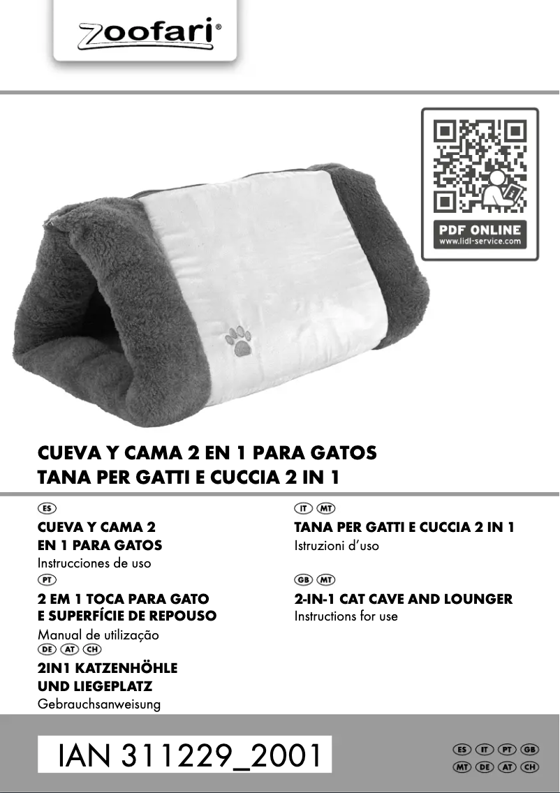 Image de la première page du manuel de l'appareil IAN 311229