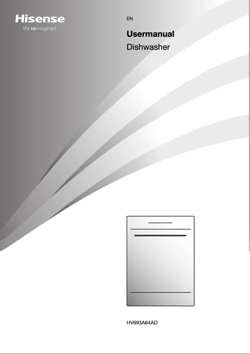 Image de la première page du manuel de l'appareil HV693A64AD