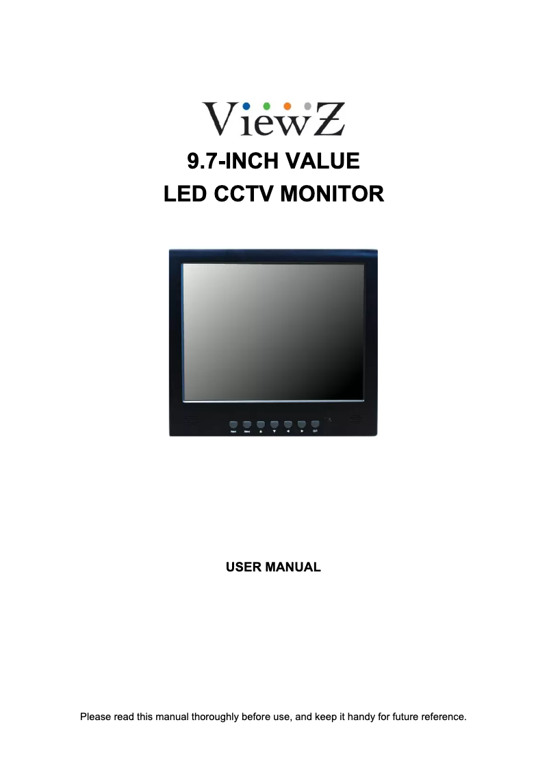 Image de la première page du manuel de l'appareil Premium VZ-097RTC