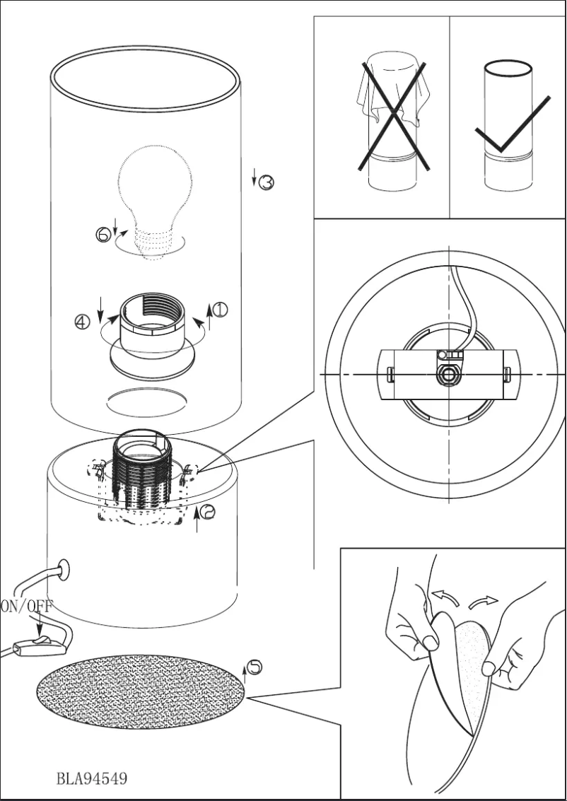 Page n°1 - Manuel utilisateur Eglo Torvisco