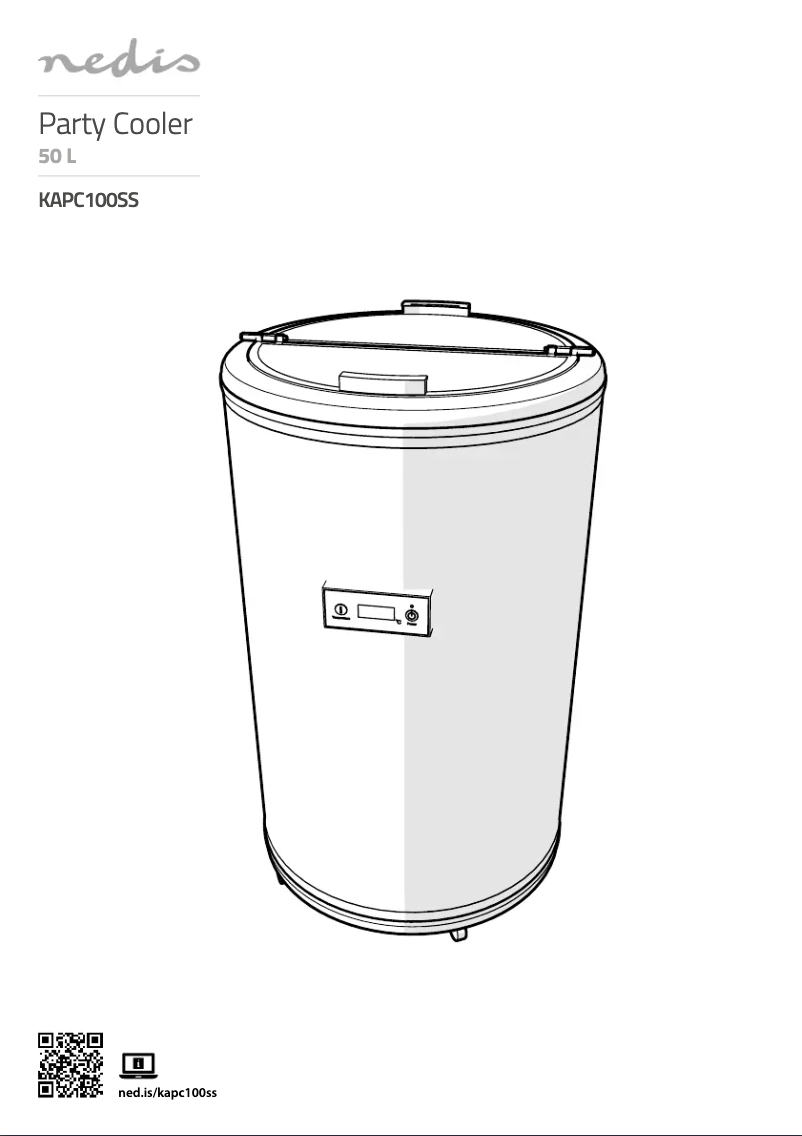 Page n°1 - Manuel utilisateur Nedis KAPC100SS
