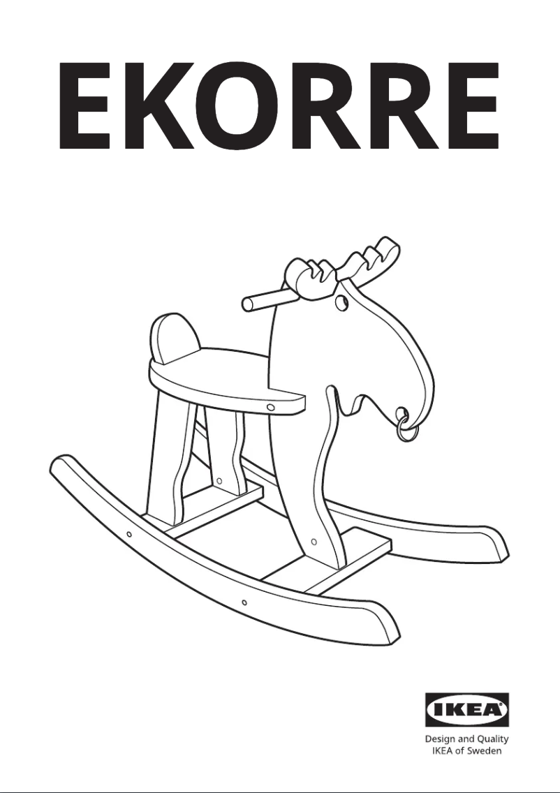 Página 1 del manual Manual de usuario Ikea EKORRE 805.152.36