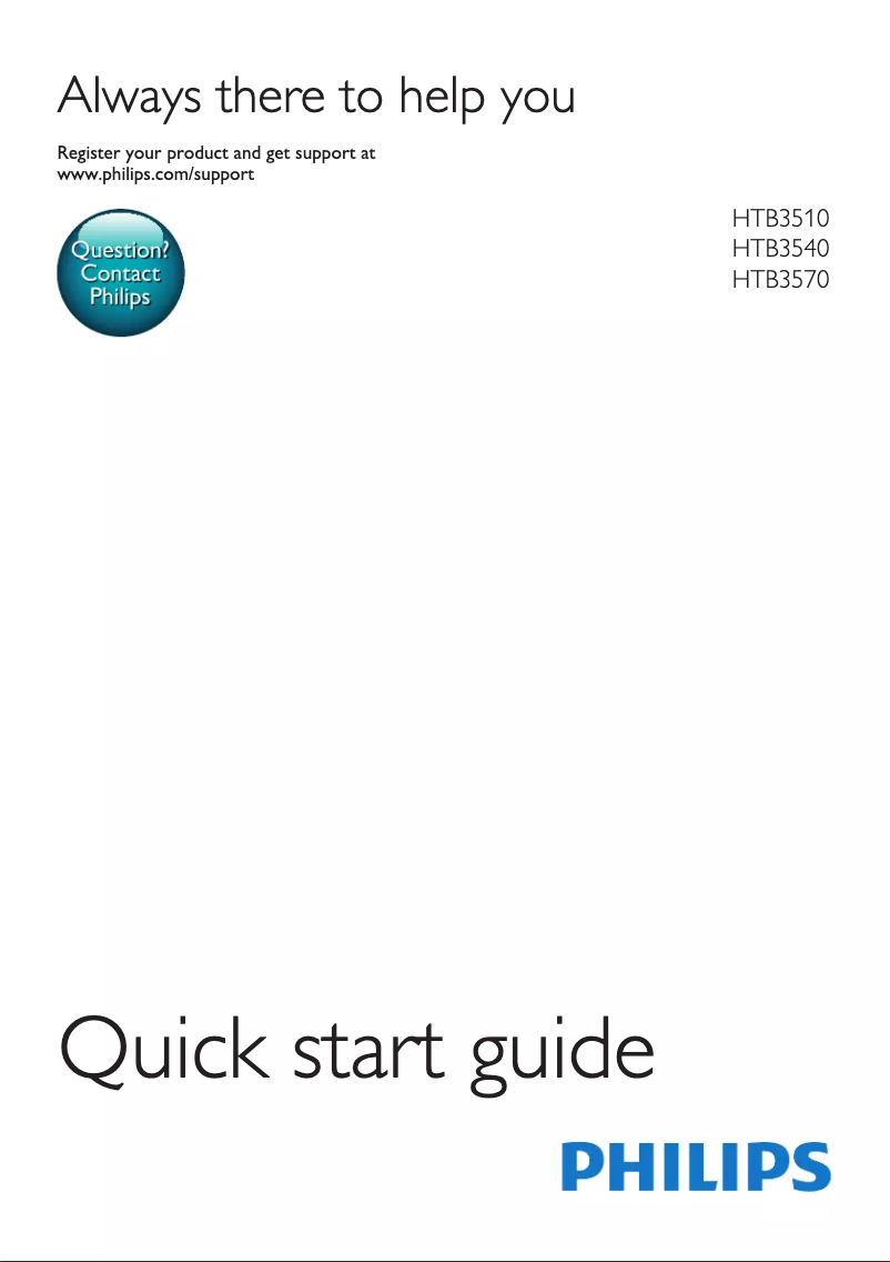 Imagen de la primera página del manual del dispositivo HTB3510