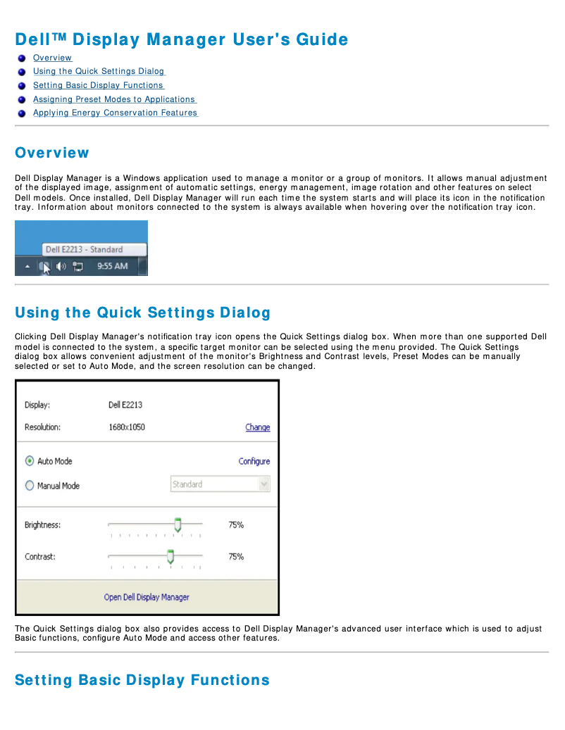 Image de la première page du manuel de l'appareil E1913S