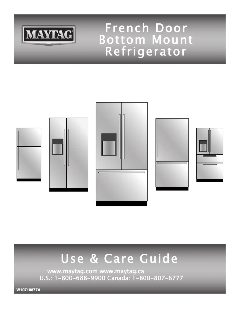 Page n°1 - Manuel utilisateur Maytag MFT2776DEH