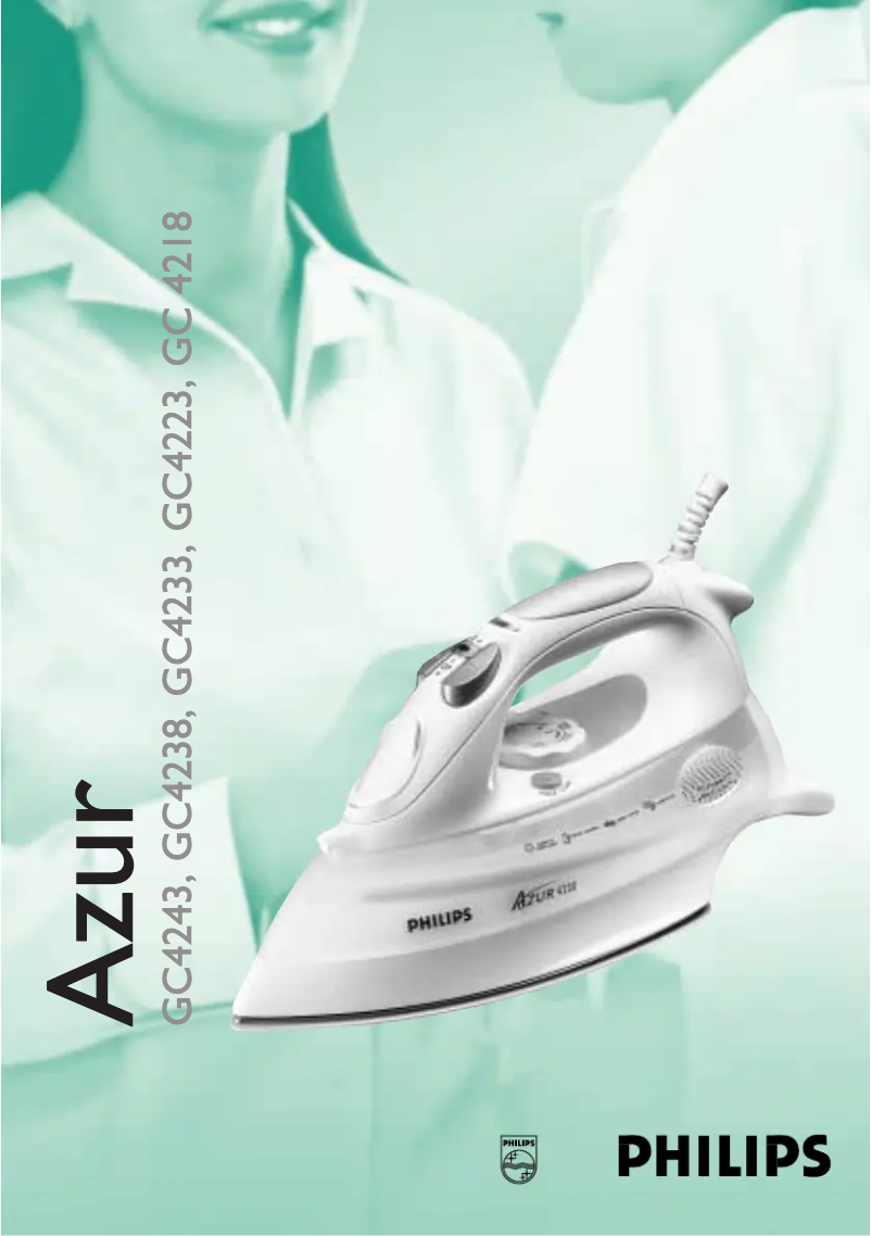 Página 1 del manual Manual de usuario Philips Azur GC4244