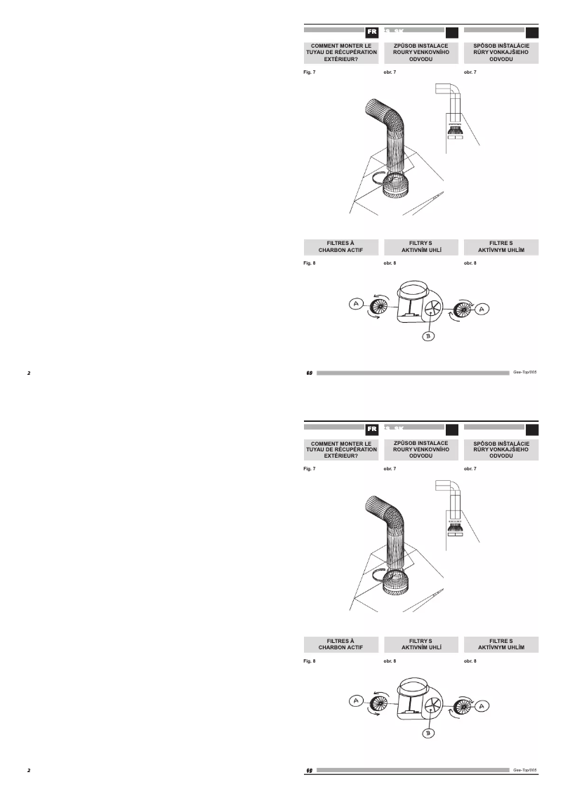 Imagen de la primera página del manual del dispositivo Angolo Giunone