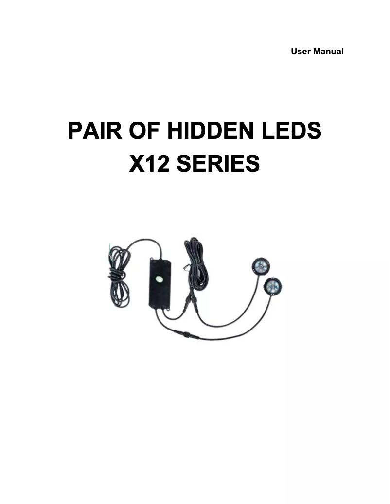 Image de la première page du manuel de l'appareil X120-B