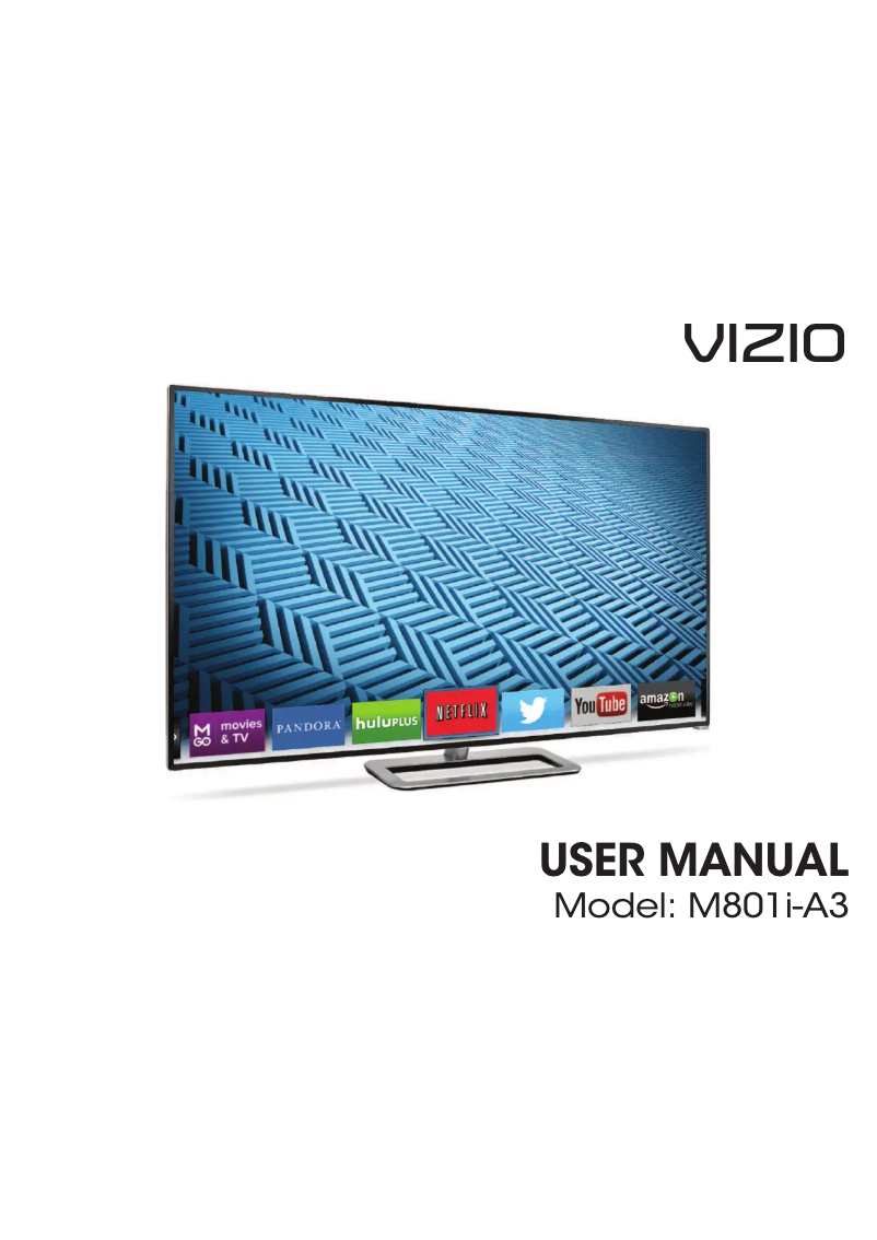 Imagen de la primera página del manual del dispositivo M801i-A3