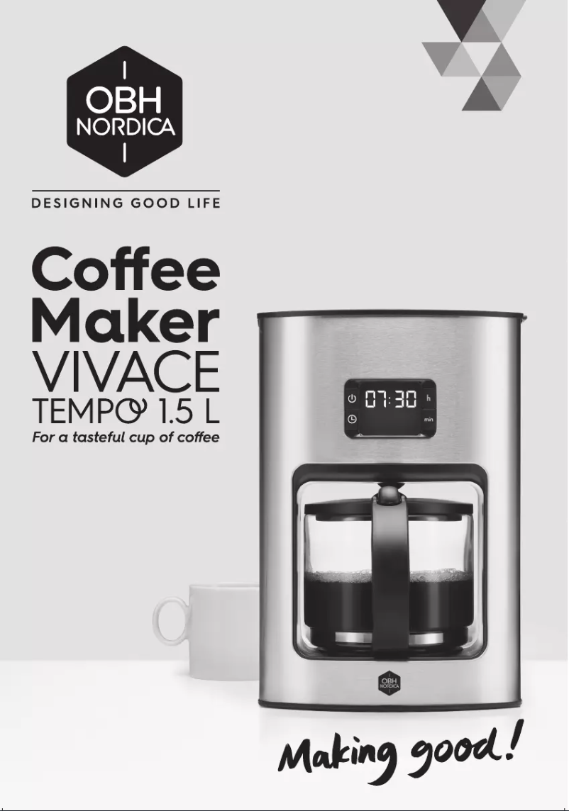 Página 1 del manual Manual de usuario OBH Nordica Vivace Tempo