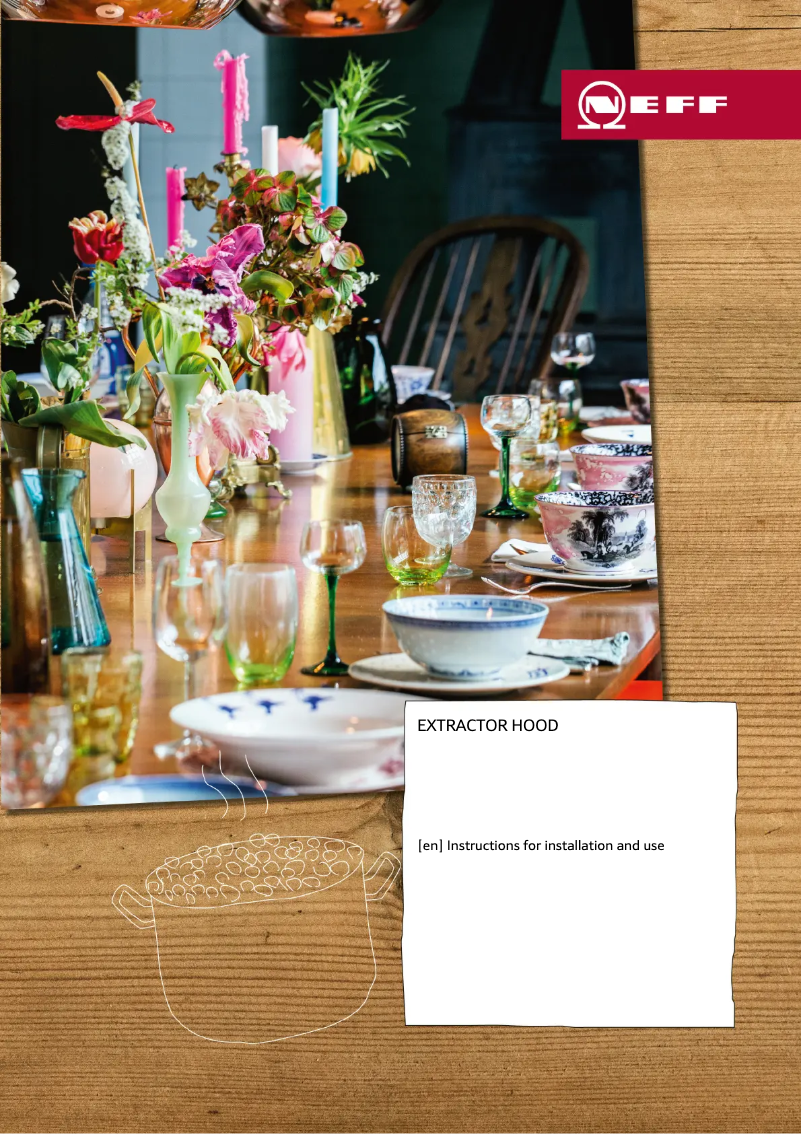 Image de la première page du manuel de l'appareil D46ML54N0B