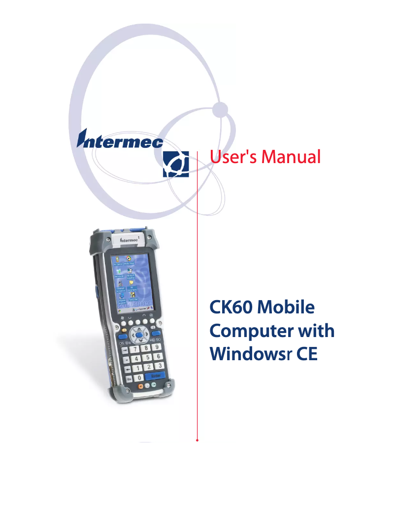 Page n°1 - Manuel utilisateur Intermec CK60