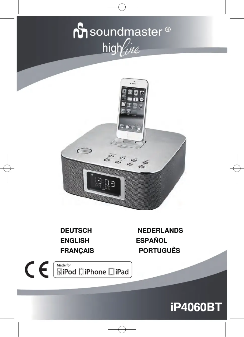 Image de la première page du manuel de l'appareil IP4060BT